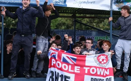 Poole Town Begin Playoff Trip at Gloucester City Fc
