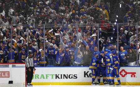Les partisans des Sabres sauvent l’Ô Canada à Buffalo — Tva Sport
