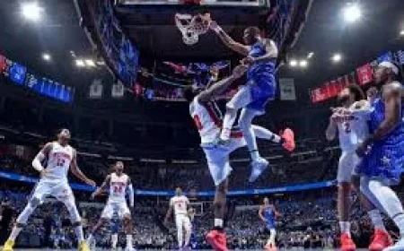 Jamal Cain Dunks Over Jalen Duren as Magic Lead 3-1