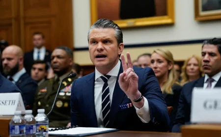 Hegseth Defends War as Iran War Cost Hits $25bn