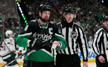 Jamie Benn Fined $2,604.17 for Game 5 Cross-Check