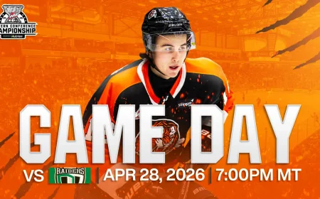 Jordan Switzer Sparks Medicine Hat Tigers With 30-Save 5-0 Win