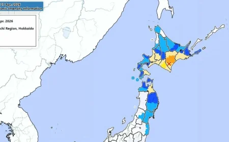 Japan Ends Advisory After M7.7 Quake Off Northeastern Coast — Earthquakes Today