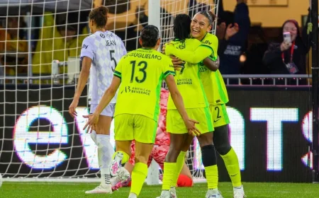 Rodman Leads Spirit Past Racing Louisville, Boosting Nwsl Standings