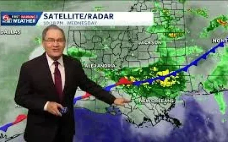 Charlotte Weather: Cold Front Brings Spotty Showers, 76 Tuesday
