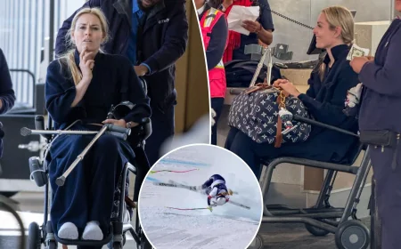 Lindsey Vonn Shares First Big Travel After Feb. 8 Crash