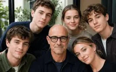 Stanley Tucci Shares Felicity Blunt Photo From Late Wife Kate