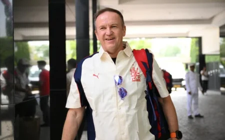 Andy Flower Steers RCB Into Rcb Vs Gt With Six Wins