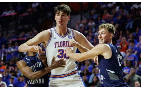 Olivier Rioux Signs With Uc Irvine After Florida Limited Minutes