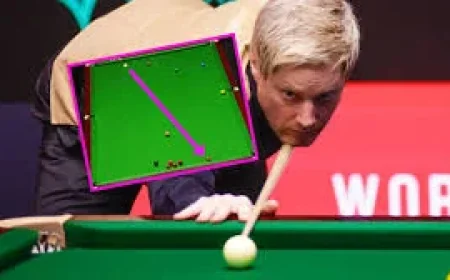 John Higgins Levels 4-4 in Snooker Semi Finals
