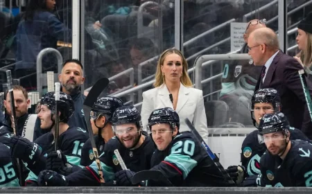 Jessica Campbell Leaves Kraken Bench as Contract Expires