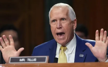 Thom Tillis blocks attorney general nominees who excuse January 6
