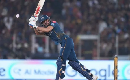 Shubman Gill Leads Gujarat Titans Past Bengaluru in Indian Premier League