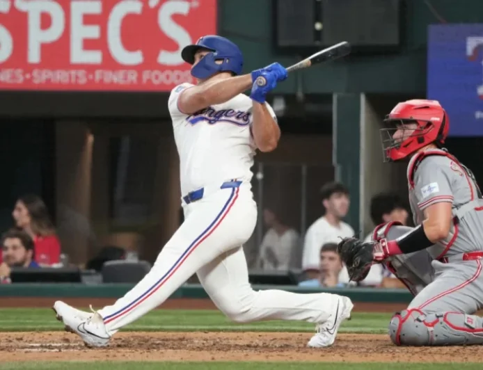 Wyatt Langford Exits Game with Quad Tightness, Scheduled for MRI