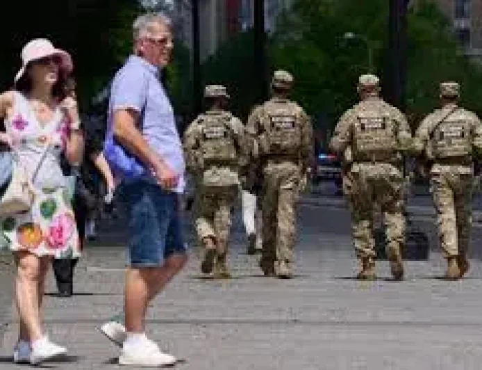National Guard Washington Deployment: A city’s routine shadowed by armed patrols