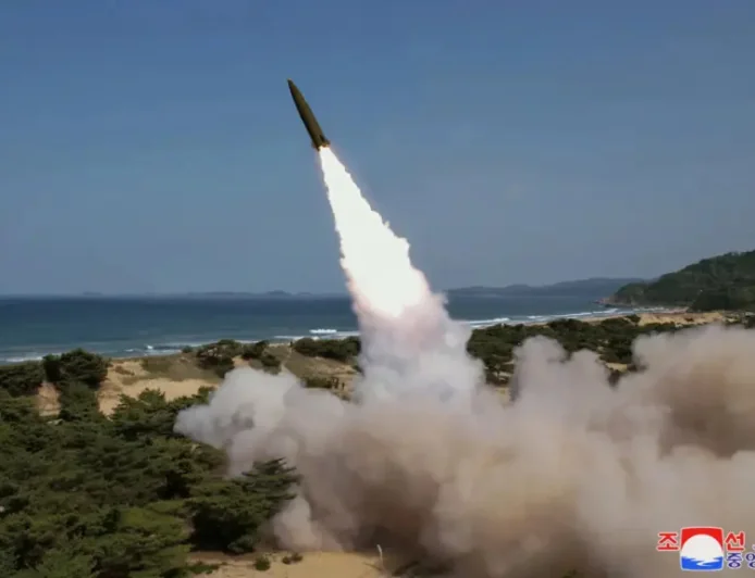 North Korea Launches Ballistic Missile Tests Into Sea Off East Coast