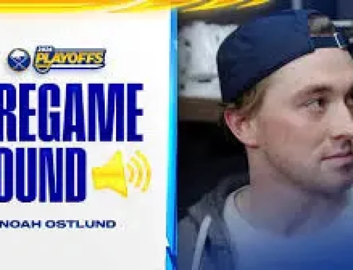 Noah Östlund and the quiet tension behind a Sabres-Bruins update