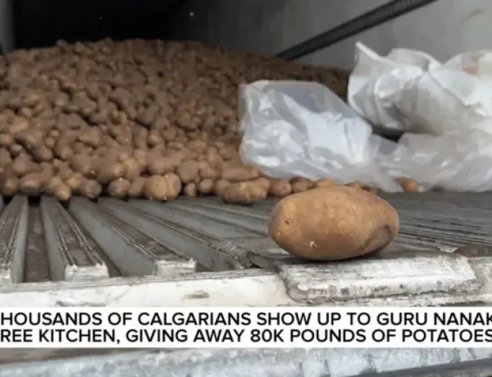 Food Prices Drive Thousands to Calgary Potato Giveaway