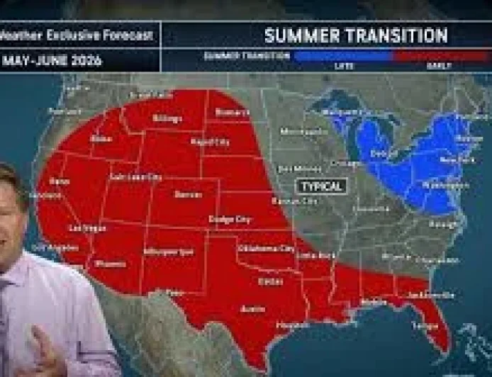 Accuweather forecasts 2026 heat, tornadoes, derechos, flash floods