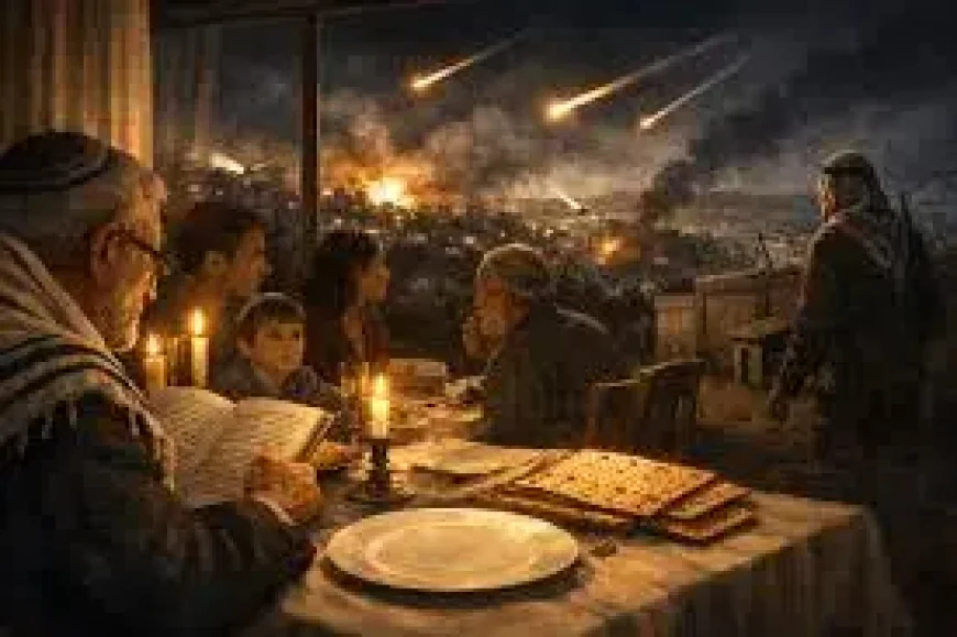 Passover: Between the Seder and the Sirens