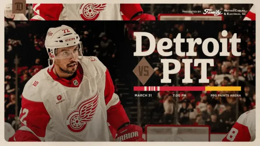 Red Wings Vs Penguins: Detroit’s Road Test and the Human Fight for a Playoff Spot