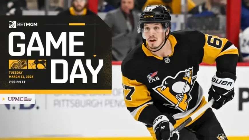 Red Wings Vs Penguins: A lopsided recent rivalry meets a packed home-ice pitch at PPG Paints Arena
