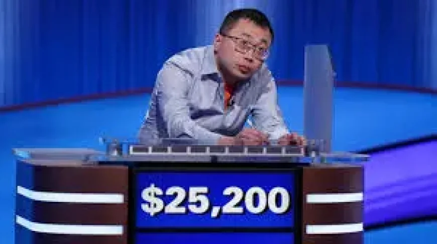 Jamie Ding Jeopardy: A law student’s 13th win, a professor’s last-second change, and a clue that turned on U.S. history