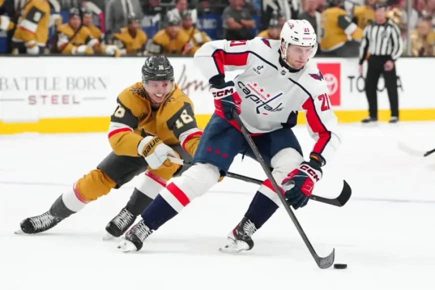 Pierre-luc Dubois During Capitals’ Maintenance Day as Lines Shift Ahead of Tuesday (ET)