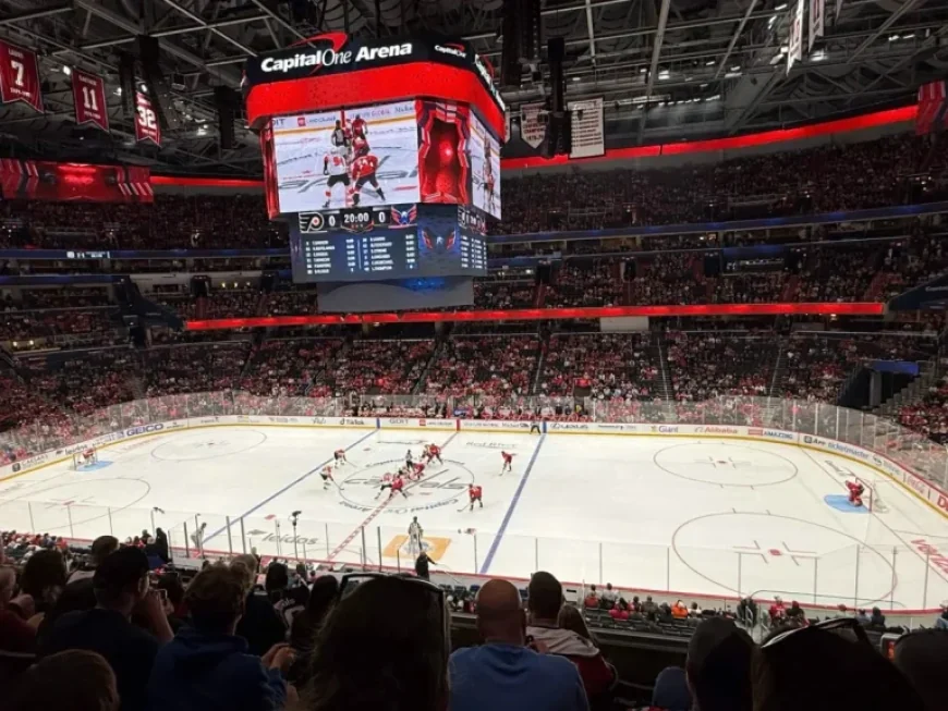 Ovechkin’s Double Leads Capitals to 6-4 Victory Over Flyers