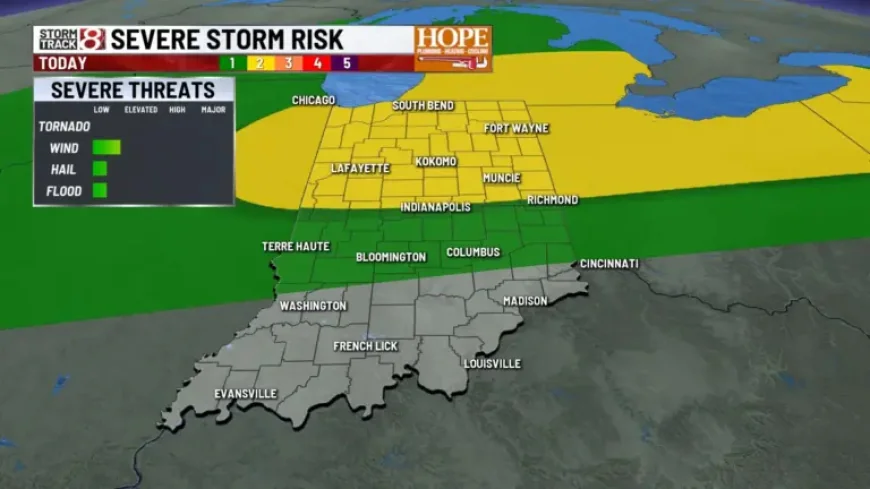 Weather Indianapolis as Central Indiana Enters an Active Pattern Into Easter Weekend