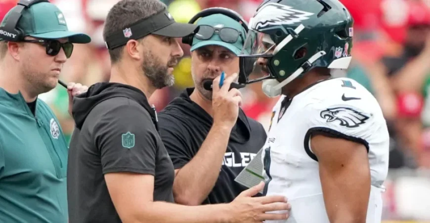 Jalen Hurts Contributes to Eagles’ Offense Struggles