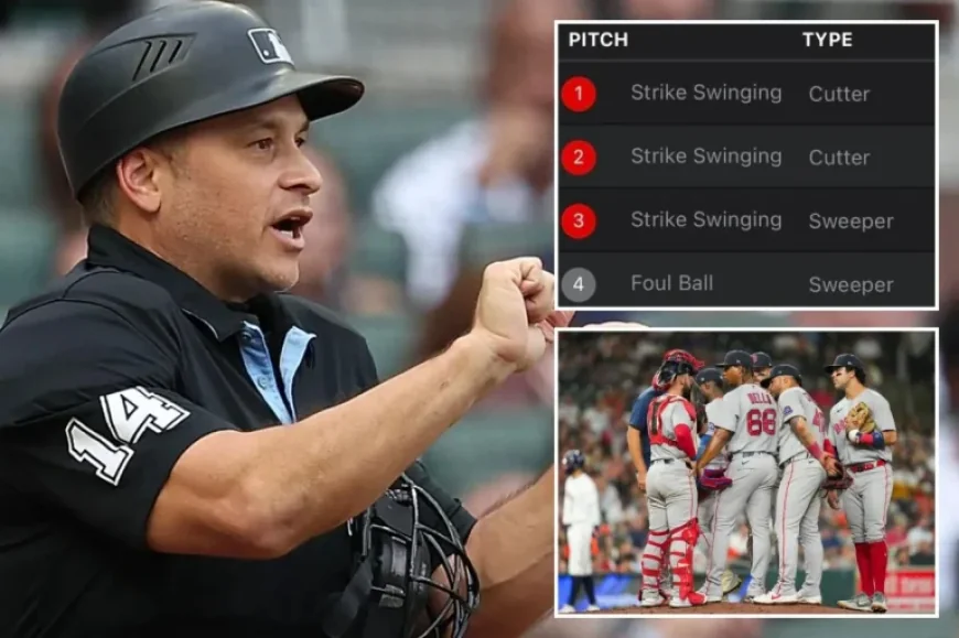 Umpire Admits Costly Balls-Strikes Error in Red Sox-Astros Game