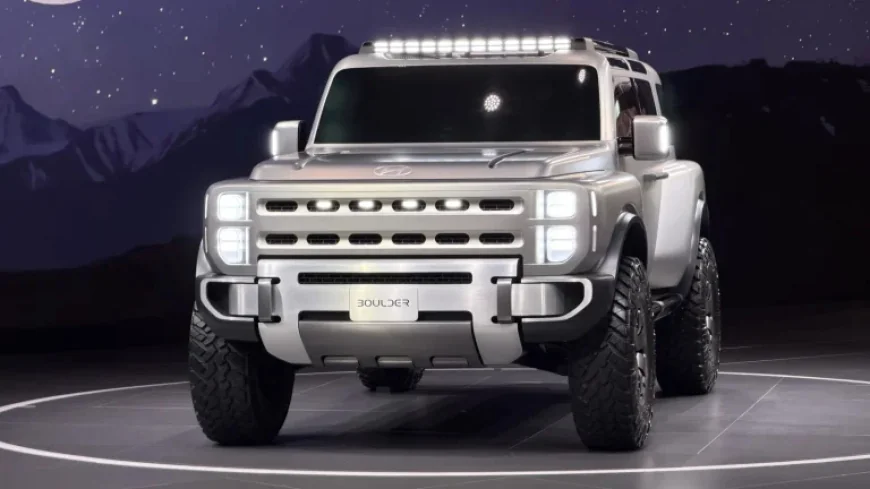 Hyundai Unveils Boulder Concept: A Robust SUV for the American Market