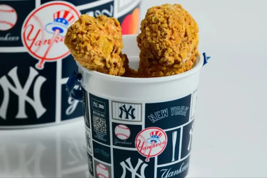 Yankees Launch Dessert-Style Chicken Bucket Ice Cream