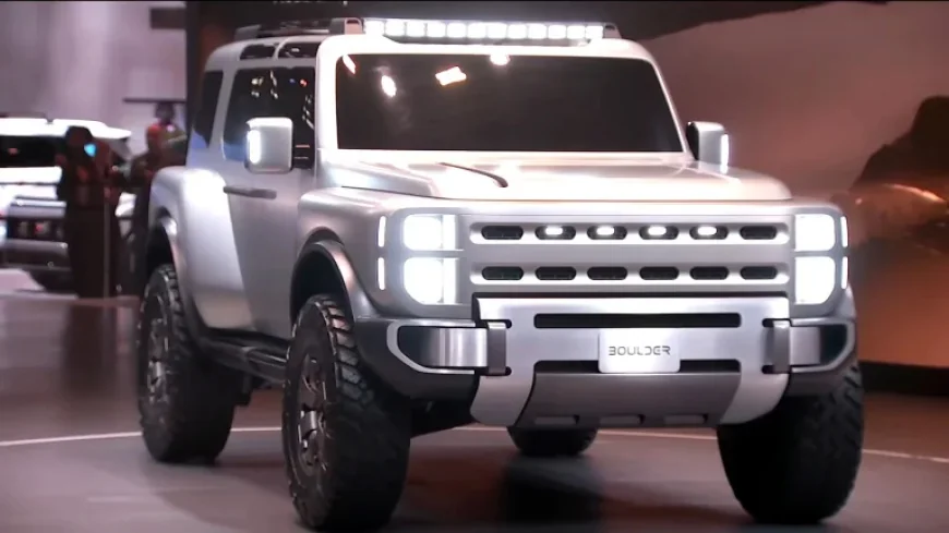 Hyundai Unveils Boulder SUV, Hints at New Pickup Following Ford Bronco Competition