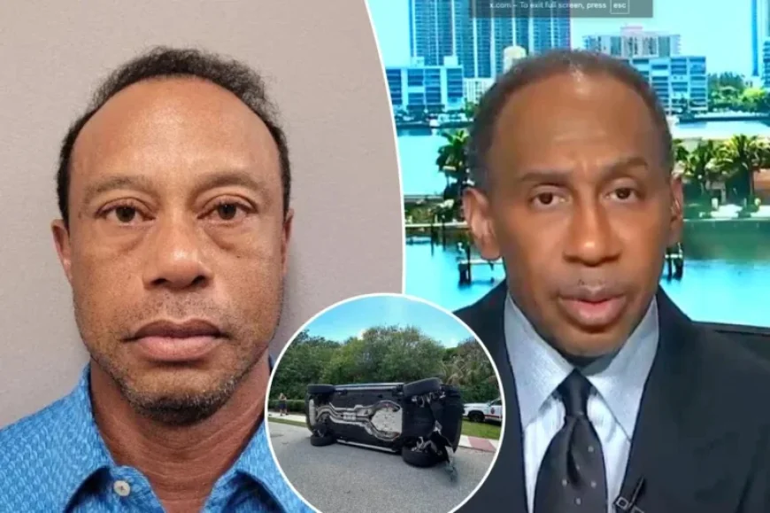 Stephen A. Smith Criticizes Tiger Woods’ “Suspect Life” Post-DUI Arrest