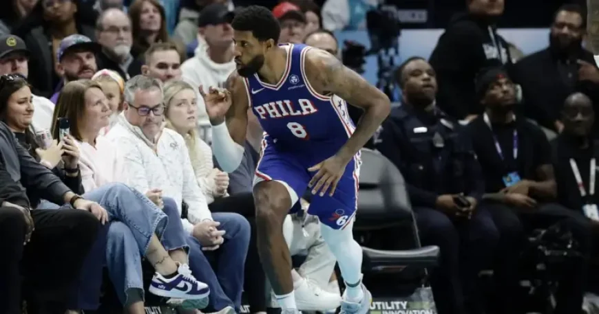 Paul George’s comeback comes with a twist: the suspension that doubled as recovery time