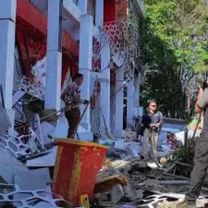 Indonesia Earthquake Today: Powerful magnitude-7.4 quake kills one, damages buildings and triggers tsunami warning