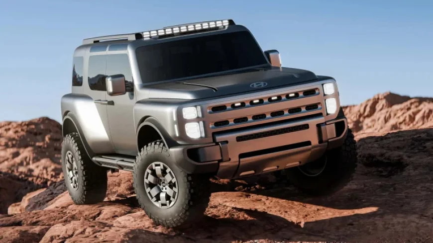 Hyundai Unveils Boulder Concept: First Body-On-Frame Pickup