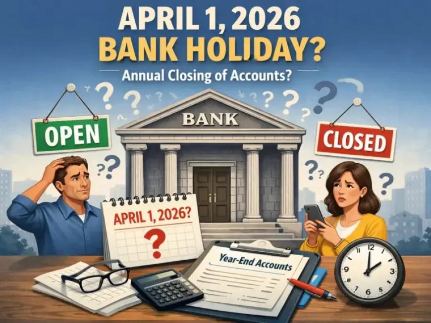 Bank Holidays 2026: Is April 1 a Holiday? Ram Navami and Mahavir Jayanti Drive Regional Closures
