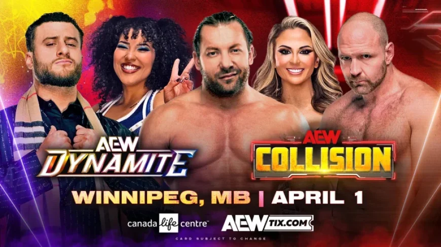 AEW Collision Spoilers Revealed from Winnipeg, Canada