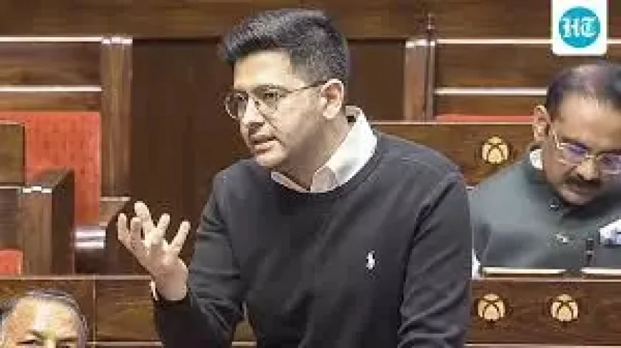 Raghav Chadha removed as AAP Rajya Sabha deputy leader; party asks House not to allot him speaking time