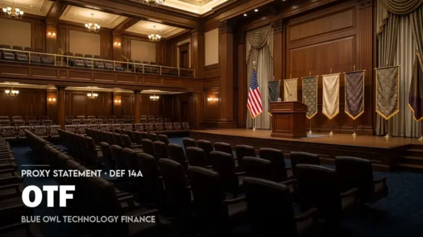 Owl Stock and the Two Blue Owl Calendars: Why One Earnings Week Could Shape Another Vote