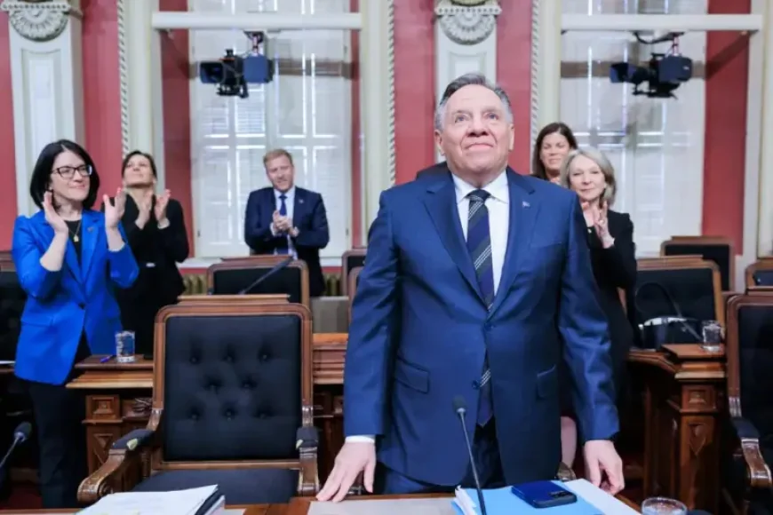 Pluie d’hommages for François Legault reveals a party at a crossroads