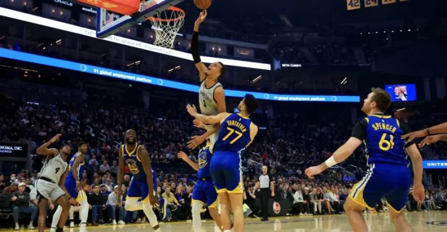Spurs Secure 10th Straight Victory with Dominant Win Against Undermanned Warriors