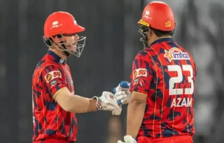 Azam Khan, Warner Deliver: Karachi Kings’ Third Straight Win by Five Wickets