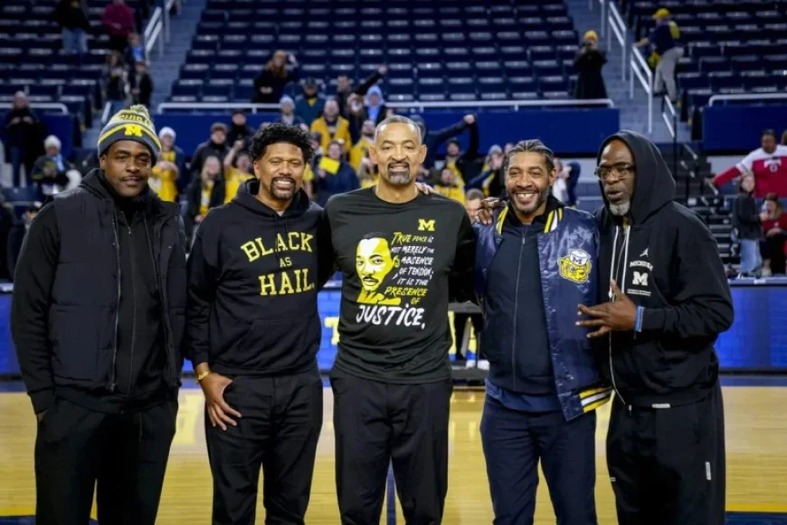 Fab Five Reunites for Michigan-Arizona Final Four Alternative Broadcast