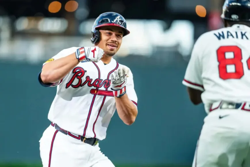Matt Olson as Braves open 4-2: business-like series win over Athletics