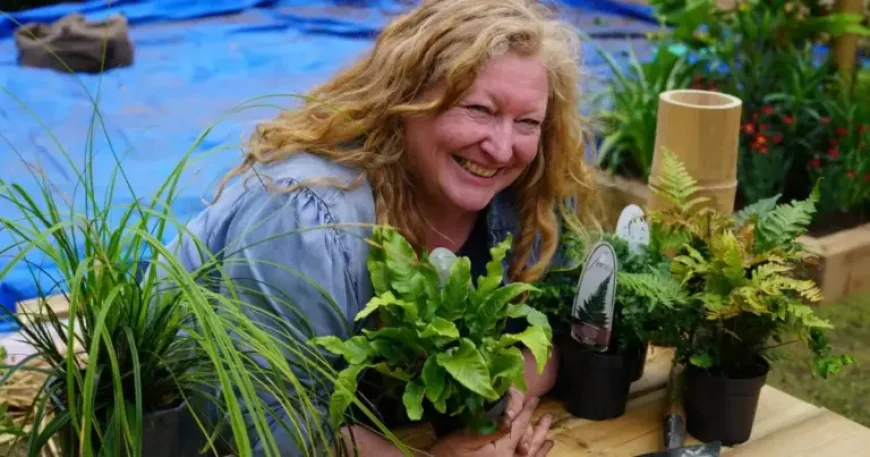 Charlie Dimmock: charlie dimmock to appear at Chorley Flower Show and Derbyshire inaugural event — ‘There will be something for everyone’