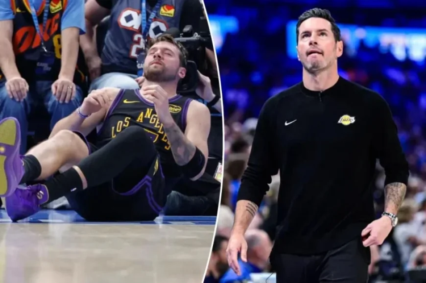 JJ Redick’s Decision Sparks Luka Doncic’s Injury Nightmare